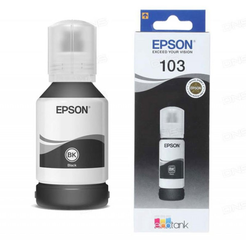 Epson 103 EcoTank Black Kartic boyası