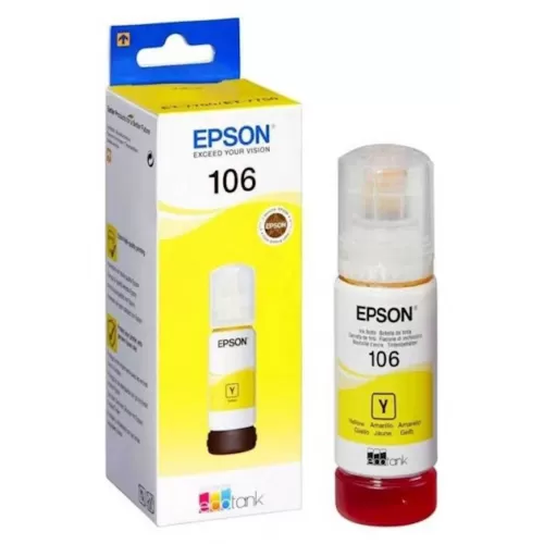 Epson 106 EcoTank Yellow Kartic boyası