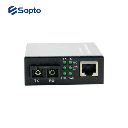 Media Converter SOPTO dual fiber SPM-ET43-N40S 10/100M 40 km