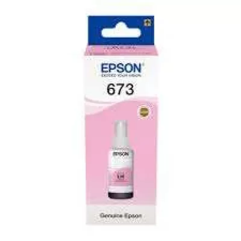 Epson 673 EcoTank Light Magenta ink bottle