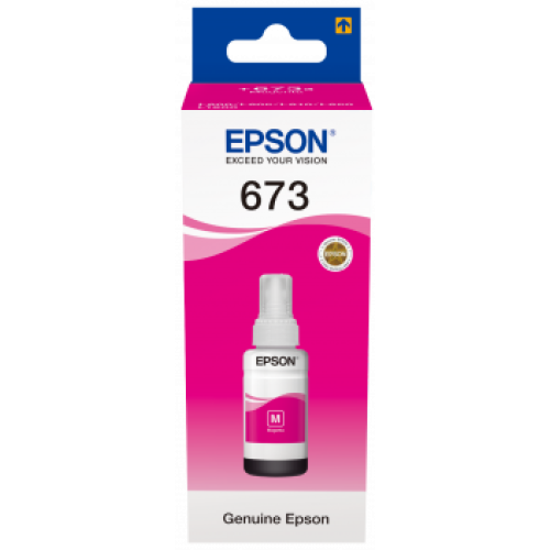 Epson 673 EcoTank Magenta Kartric boyası