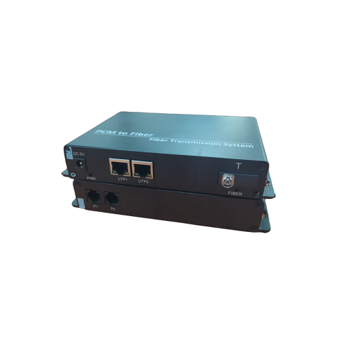 Fiber Telephone Converter single mode 2 port 20 km