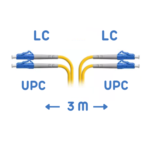 Patch Cord SM LC-LC 3 m