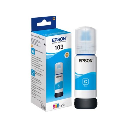 Epson 103 EcoTank Cyan ink bottle