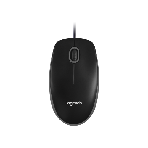 LOGITECH B100 Business EMEA Black mouse