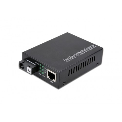 Media Converter 20 km 10/100/1000MB Single Fiber