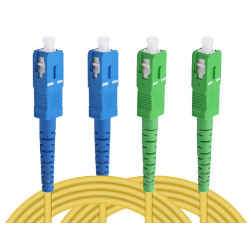 Patch Cord SC/APC-SC/UPC dual fiber 1 m