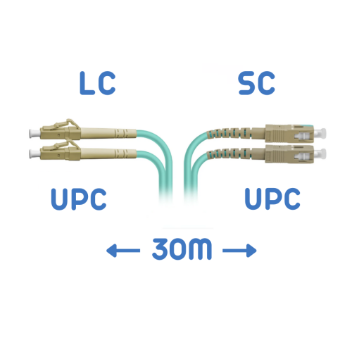 Patch Cord MM SC-LC 30 m