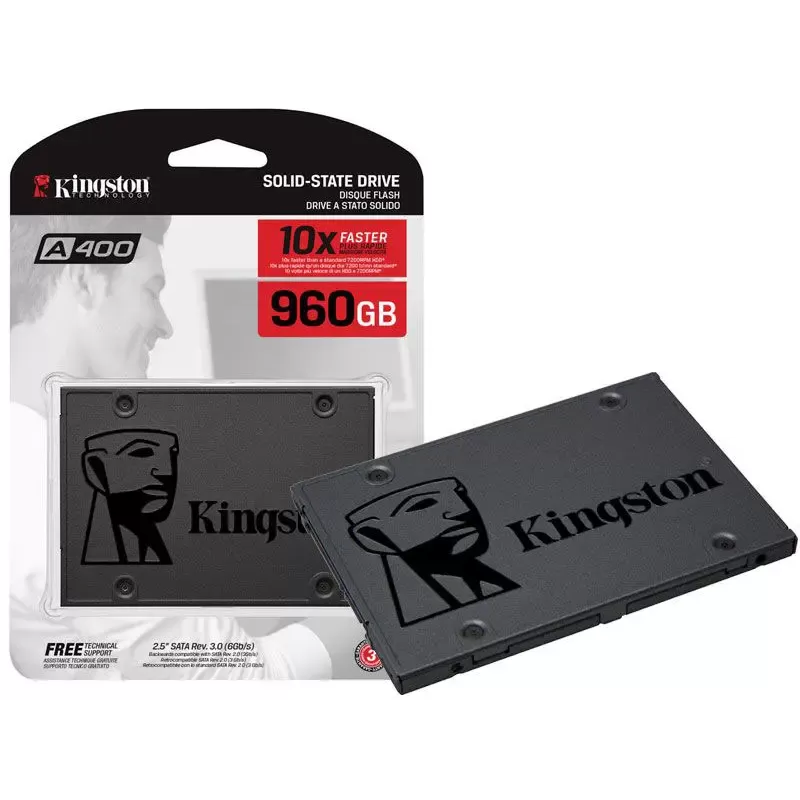 Kingston A400 SSD Daxili Yaddaş Qurğusu 960GB